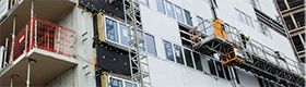 Plates-formes de travail se déplaçant le long des mâts (PTDM)