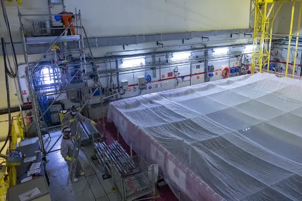 Dépose d'un échafaudage par une entreprise extérieure