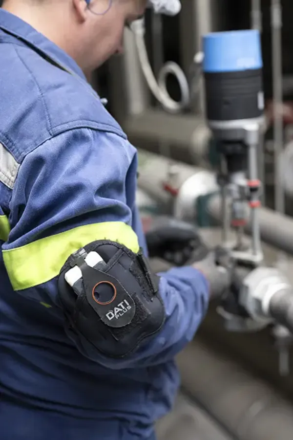 DATI utilisé par un technicien de maintenance