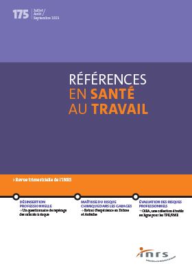 Aspects prédictifs d\'un questionnaire de repérage de salariés à risque de désinsertion professionnelle