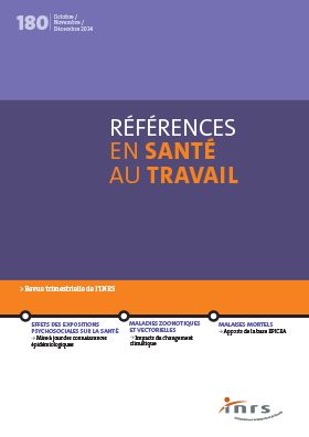 Conditions de travail et santé du personnel soignant d\'établissements d\'hébergement pour personnes âgées dépendantes (EHPAD) d\'Île-de-France