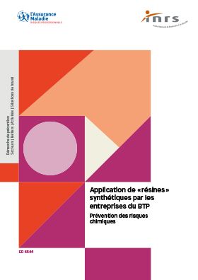 Application de résines synthétiques par les entreprises du BTP