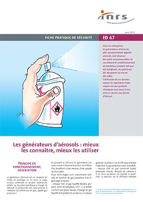 Les générateurs d\'aérosols : mieux les connaître, mieux les utiliser
