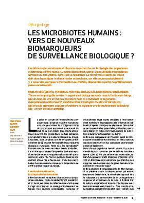 Hygiène et sécurité du travail, revue trimestrielle scientifique de l\'INRS