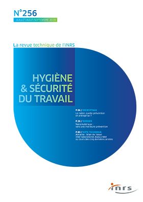 Hygiène et sécurité du travail, revue trimestrielle scientifique de l\'INRS